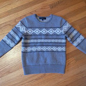 Rag and Bone Fair Isle Wool/Angora Sweater
